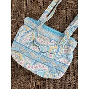 Vintage Quilted Paisley Tanya Lee Shoulder Bag Y2K